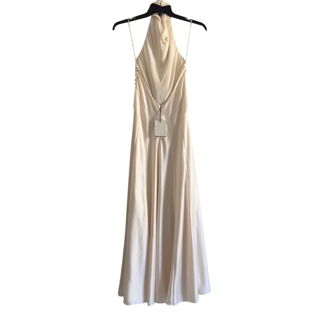 Reformation Roy Satin Dress - Picture 4 of 7
